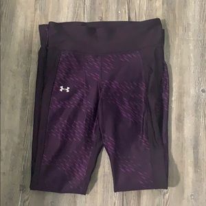 Purple workout leggings